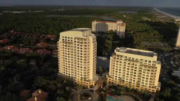 Florida Daki Luau Binasının Solunda Hava Manzarası Var — Stok video