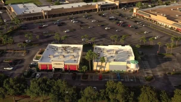 Letecký Pohled Silver Sands Outlet Mall Destin Florida — Stock video