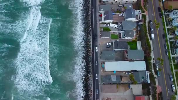 Океанічний Ланцюг Високому Припливі — стокове відео