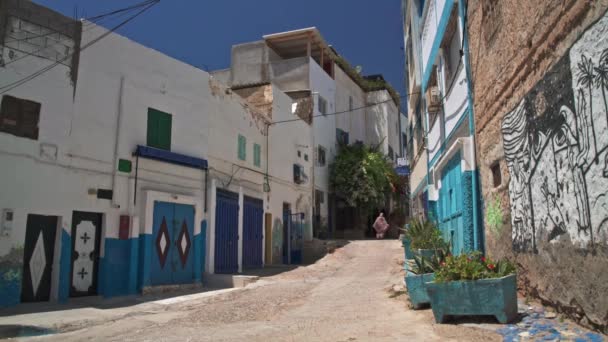 Sétál Taghazout Marokkó — Stock videók
