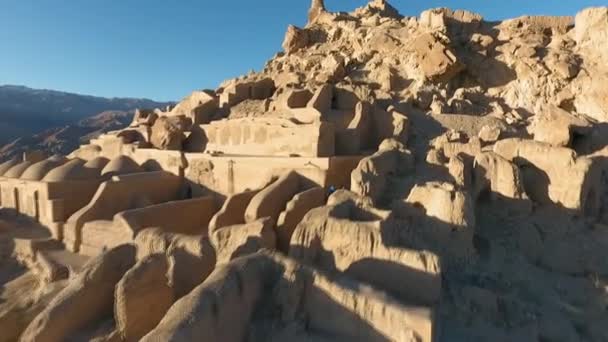 Ruines Shahr Gholghola Ville Des Cris Bamyan Afghanistan — Video