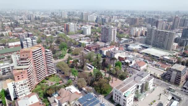 Güneşli Bir Günde Uoa Meydanı Nın Belediyenin Hava Manzaralı Kulesi — Stok video