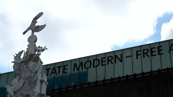 Come Home Again Devlin Tate Modern London United Kingdom — Stock Video