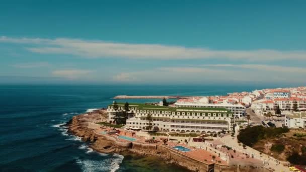 Distinctive Huge Resort Localizado Praia Sul Ericeira Portugal — Vídeo de Stock