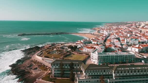 Distinctive Big Resort Localizado Praia Sul Ericeira Portugal — Vídeo de Stock