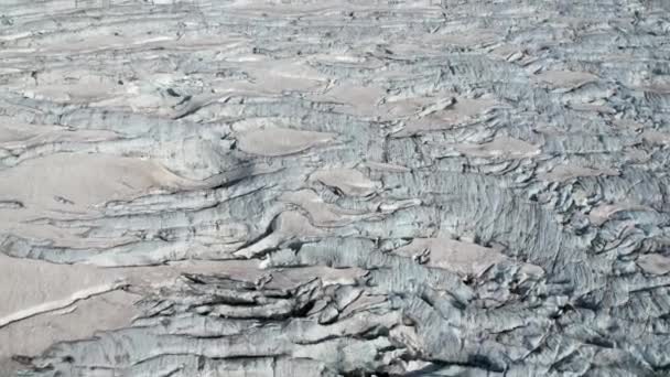 Ledovcový Hardangerjkulen Norsku Ledová Půda Arktickém Prostředí — Stock video
