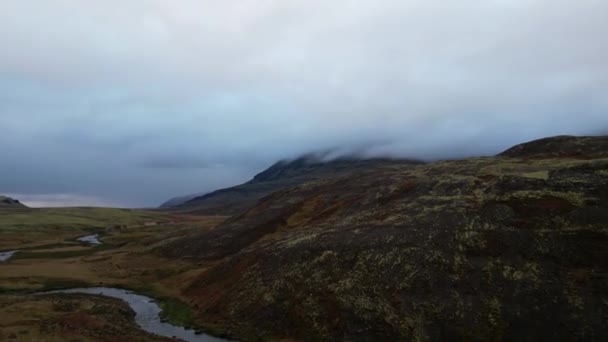 Natureza Islandesa Não Tem Uma Definição — Vídeo de Stock