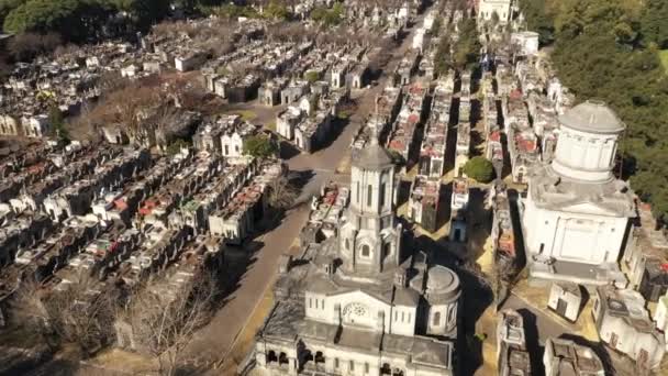 Цвинтар Чакаріта Буенос Айрес Аргентина — стокове відео