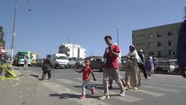 Street Shots Addis Ababa Etiopien – Stock-video