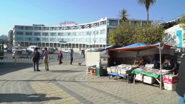 Street Shots Addis Ababa Ethiopia — Stock Video