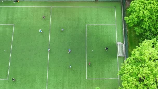 Najnowocześniejszy Mini Boisko Piłki Nożnej Kampusie Sheffield Hallam Collegiate — Wideo stockowe