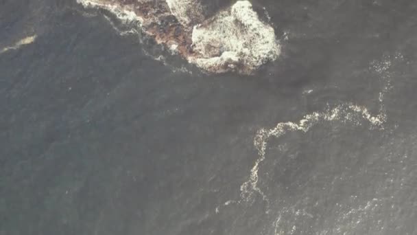 Güneşli Bir Günde Rlanda Nın Ünlü Uçurumlarının Yavaş Çekim Görüntüsü — Stok video
