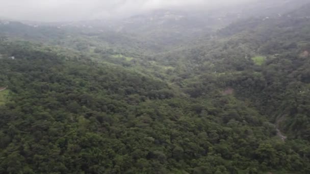 Живописный Вид Дикие Природные Ландшафты Нагаленде Индия — стоковое видео