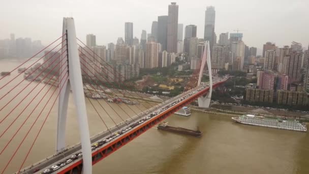 Drone Shots Chongqing China — Stock Video