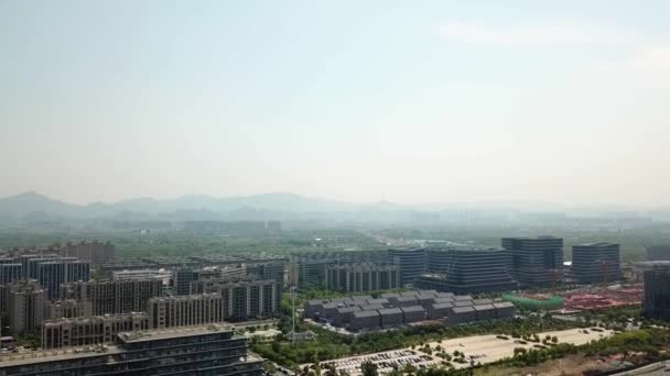 Drone Fotos Parque Tecnologia Shenzhen China — Vídeo de Stock
