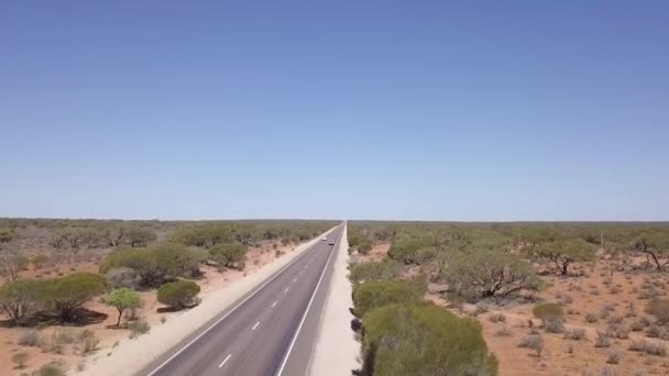 Stuart Highway Nell Outback Australia — Video Stock