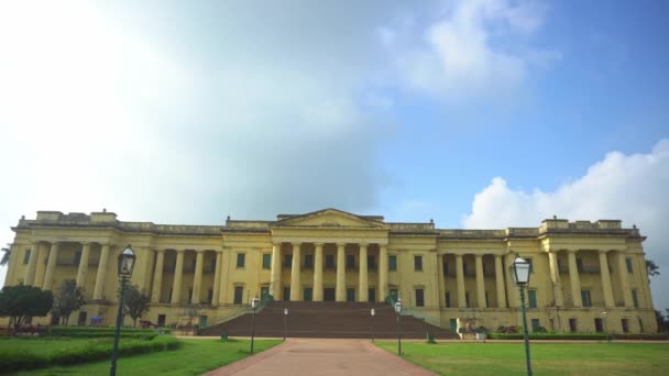 Indiai Régészeti Felmérés Részét Képező Murshidabad Hazarduari Emlékművet 1829 Ben — Stock videók