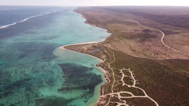 Exmouth Town Tip North West Cape Exmouth Gulf Western Australia — Vídeos de Stock