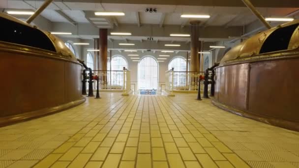 Leuven Belçika Daki Yenilenmiş Bira Fabrikası Den Hoorn Geniş Açılı — Stok video