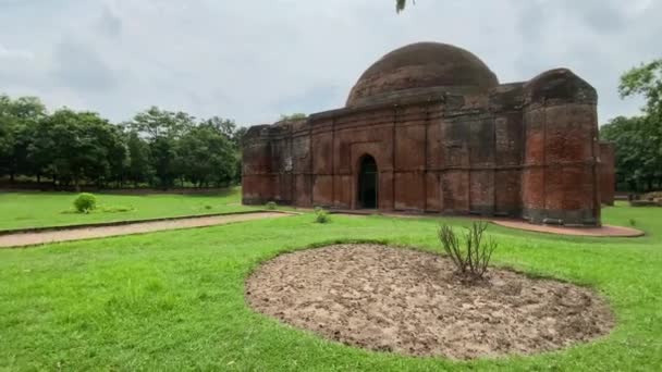 Tournage Cinématographique Mosquée Tantipara Gaur District Malda Dans Ouest Bengale — Video