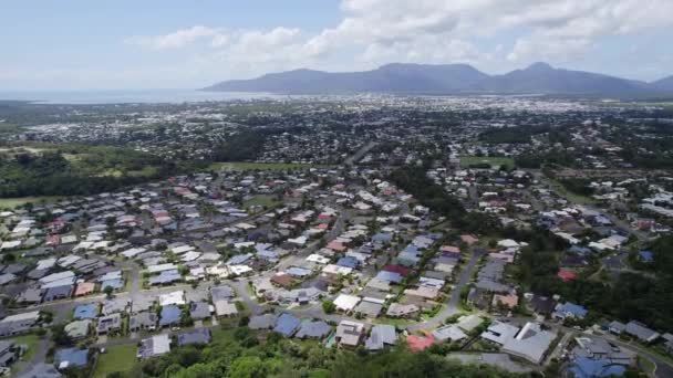 Kanimbla Suburb Houses Daytime Summer Cairns Region North Queensland Australia — Stock Video