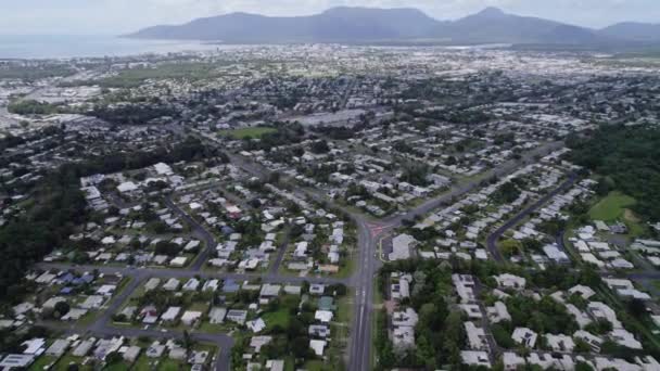 Mooroobool Voorstad Cairns Regio Queensland Australië Vanuit Lucht — Stockvideo