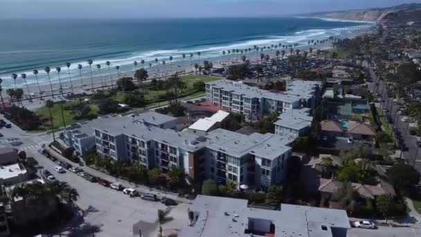 Jolla Shores San Diego Califórnia Pan Hotel — Vídeo de Stock