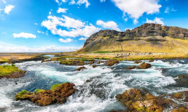 보석중 숨막힐 Skaftarhreppur 근처의 아이슬란드의 스팔라 근처에 타르강 — 스톡 사진
