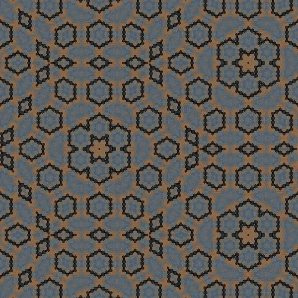 Vintage Mönsterdesign För Marockanskt Textiltryck Turkiskt Mode För Golvplattor Och — Stockfoto