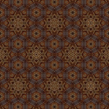 Folyo, dijital kağıt, tekstil, seramik fayanslar ve ambalaj kağıtları için lüks altın doku sanatı. İç dekorasyon için ahşap kaplama ile altın desenli arkaplan tasarımı