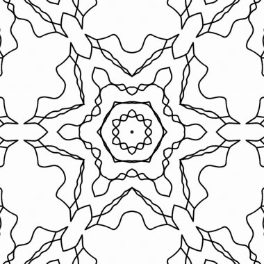 Renk doldurma çalışması için sanat eserleri. Öğrenmek için karalama çalışması örneği. Anaokulu öğrencileri için boyama kitabı sayfası. Geleneksel şenlik dekorasyonu için mandala boyası