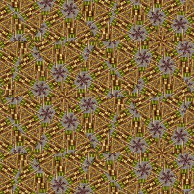 Folyo, dijital kağıt, tekstil, seramik fayanslar ve ambalaj kağıtları için lüks altın doku sanatı. İç dekorasyon için ahşap kaplama ile altın desenli arkaplan tasarımı