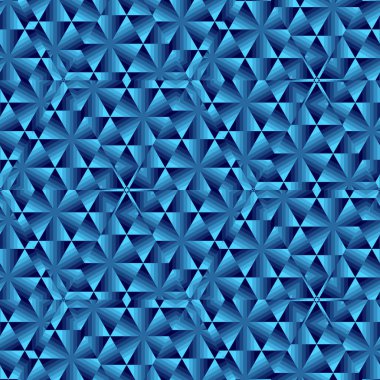 Teknolojiyle ilgili arka plan için soyut çokgen koyu mavi geometrik desenler. Bilim kurgu fantezi sanatı özellikle ağ, web, siber uzay, büyük veri, müzik görselleştirme kavramı için yapılmıştır.