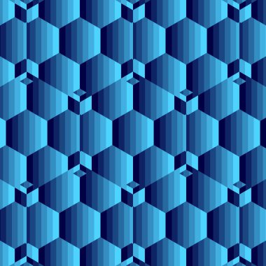 Teknolojiyle ilgili arka plan için soyut çokgen koyu mavi geometrik desenler. Bilim kurgu fantezi sanatı özellikle ağ, web, siber uzay, büyük veri, müzik görselleştirme kavramı için yapılmıştır.