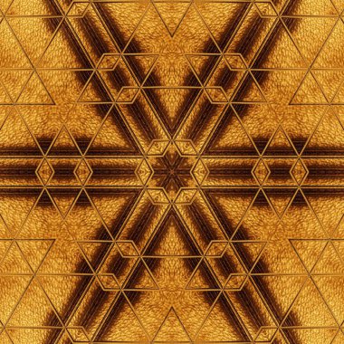 Folyo, dijital kağıt, tekstil, seramik fayanslar ve ambalaj kağıtları için lüks altın doku sanatı. İç dekorasyon için ahşap kaplama ile altın desenli arkaplan tasarımı