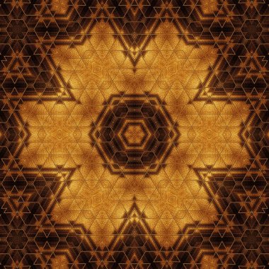 Gradyan altın desenli modern sanat. Soyut geometrik altın süslemeli duvar sıva kavramı. Kapak, davetiye kartı, ambalaj ve tekstil yazdırma için parlak tasarım