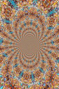 Geleneksel mistik arka plan tasarımı. Arabesk etnik dokusu. Geometrik çizgili kapak resmi. Döşeme fayansları ve halı için Türk modası. Fas tekstil baskısı için tekrarlanan şablon tasarımı