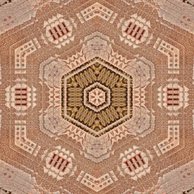 Turkish fashion for floor tiles and carpet. Traditional mystic background design. Arabesque ethnic texture. Geometric stripe ornament cover photo. Repeated pattern design for Moroccan textile print clipart