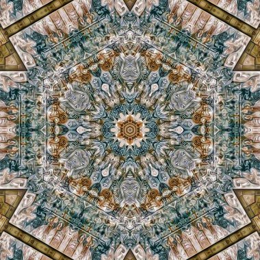 Halı, halı, iç duvar ve zemin dekorasyonu için klasik oryantal süblimleşme tasarımı. Türk halısı, İran halısı, duvar örtüsü, modern zemin paspası, ipek kumaş baskısı için karışık motifler 