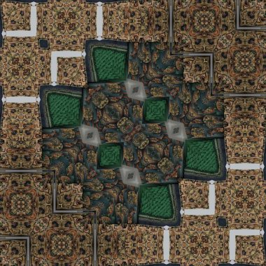 Traditional mystic background design. Arabesque ethnic texture. Geometric stripe ornament cover photo. Turkish fashion for floor tiles and carpet. Repeated pattern design for Moroccan textile print clipart