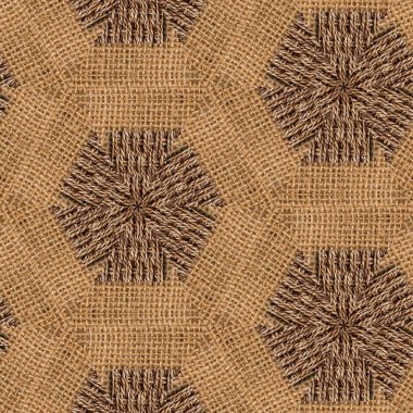 A nod towards using sustainable jute fibre in contemporary style  this pattern is more than a design, it's a movement. Its subtle jute texture adds a depth of character perfect for business cards, flyers, exclusive tiles or textile prints clipart