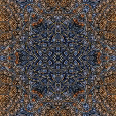 Etnik karışık nakış tasarımı konsepti. Web sitesi için antik resimleme sanatı, kullanıcı arayüzü teması. İç dekorasyon fikri. Halı arkaplanı için soyut desen