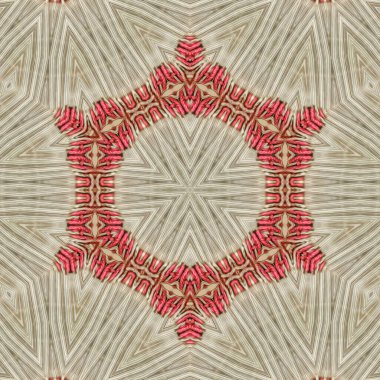 Traditional ajrakh ethnic pattern to make festival dress, decorative ornament, digital paper print. Ethnical motifs for mandala design, fabric print, interior decoration clipart