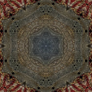 Festival elbisesi, dekoratif süs, dijital kağıt baskısı yapmak için geleneksel ajrakh etnik deseni. Mandala tasarımı için etnik motifler, kumaş baskısı, iç dekorasyon