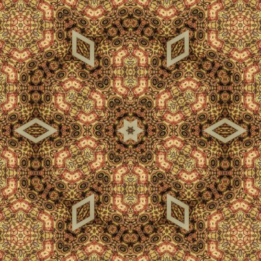 Tekstil, broşür, dergi kapağı baskısı için Afrika kabilesi tasarımı. İç dekorasyon ve geleneksel kostüm yapımı için yerel moda modeli arka planı