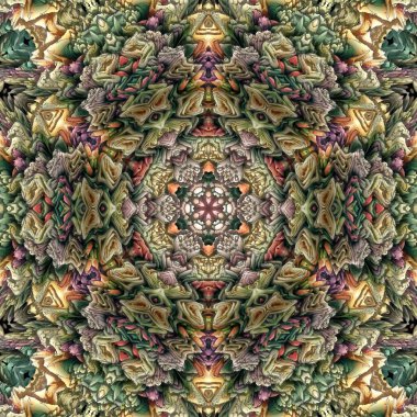 Geleneksel karışık etnik tasarım konsepti. Web sitesi için antik illüstrasyon sanatı, kullanıcı arayüzü teması, kumaş baskısı, giriş ekranı, duvar kağıdı vs. İç dekorasyon fikri. Halı arkaplanı için soyut desen