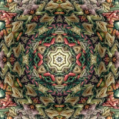 Geleneksel karışık etnik tasarım konsepti. Web sitesi için antik illüstrasyon sanatı, kullanıcı arayüzü teması, kumaş baskısı, giriş ekranı, duvar kağıdı vs. İç dekorasyon fikri. Halı arkaplanı için soyut desen