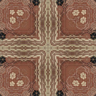 Traditional mixed Embroidery design concept. Antique art textile, carpet, rug, curtains, pillowcase, and fabric printing. Interior decoration idea. Traditional pattern for fashion items making. Vintage pattern design for Moroccan textile print clipart