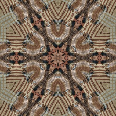 Geleneksel karışık nakış tasarımı konsepti. Antika sanat tekstili, halı, perdeler, yastık kılıfı ve kumaş baskı. İç dekorasyon fikri. Moda ürünleri yapmak için geleneksel bir model. Fas tekstil baskısı için klasik desen tasarımı