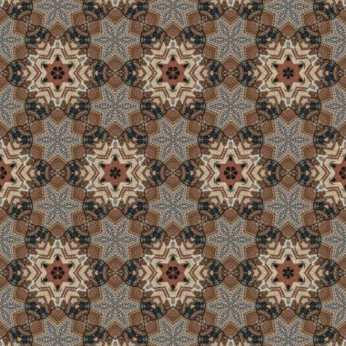 Geleneksel karışık nakış tasarımı konsepti. Antika sanat tekstili, halı, perdeler, yastık kılıfı ve kumaş baskı. İç dekorasyon fikri. Moda ürünleri yapmak için geleneksel bir model. Fas tekstil baskısı için klasik desen tasarımı